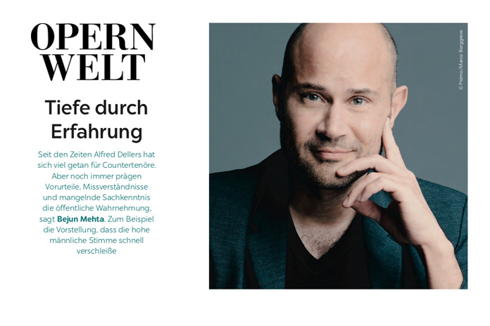 Opernwelt - Interview: "Tiefe durch Erfahrung"